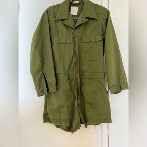 Army green coverall